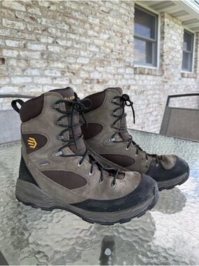 LaCrosse Brown and Black Waterproof Hiking Boots